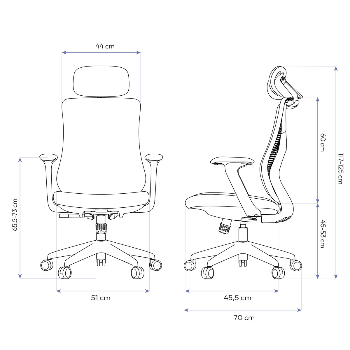 Cadeira Ergonômica Elements Aiven