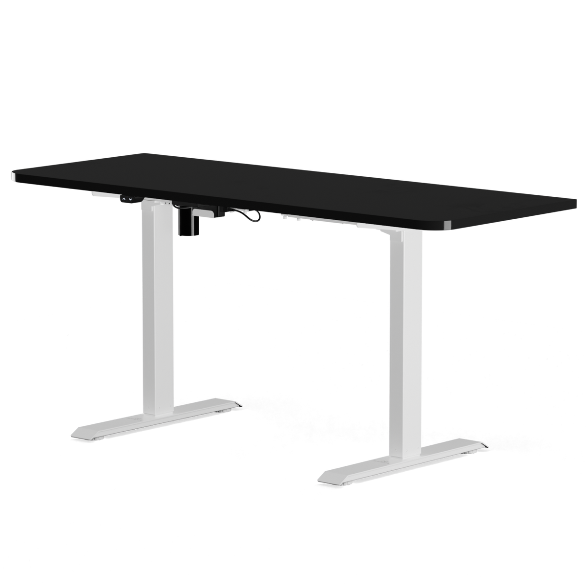 Mesa com Regulagem de Altura Elétrica Misch Branca + Tampo 160cm