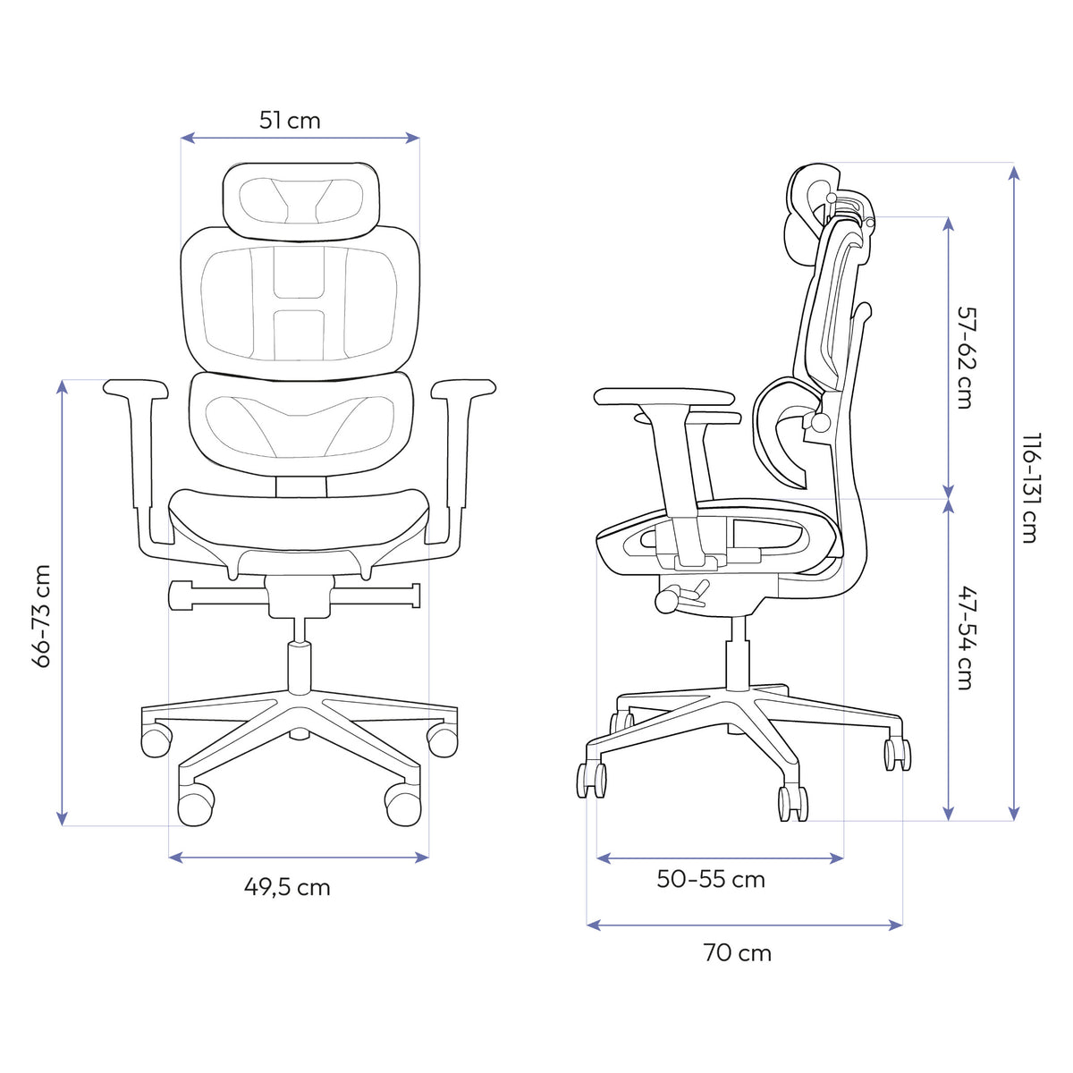 Cadeira Ergonômica Elements Sophy